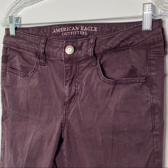 American Eagle Outfitters Purple Jeggings - Picture 8 of 9